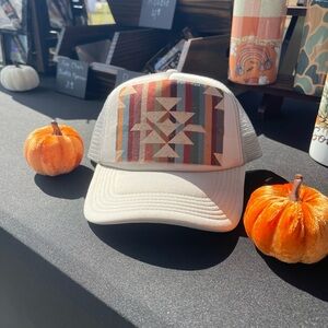 Geometric Pattern Trucker Hat